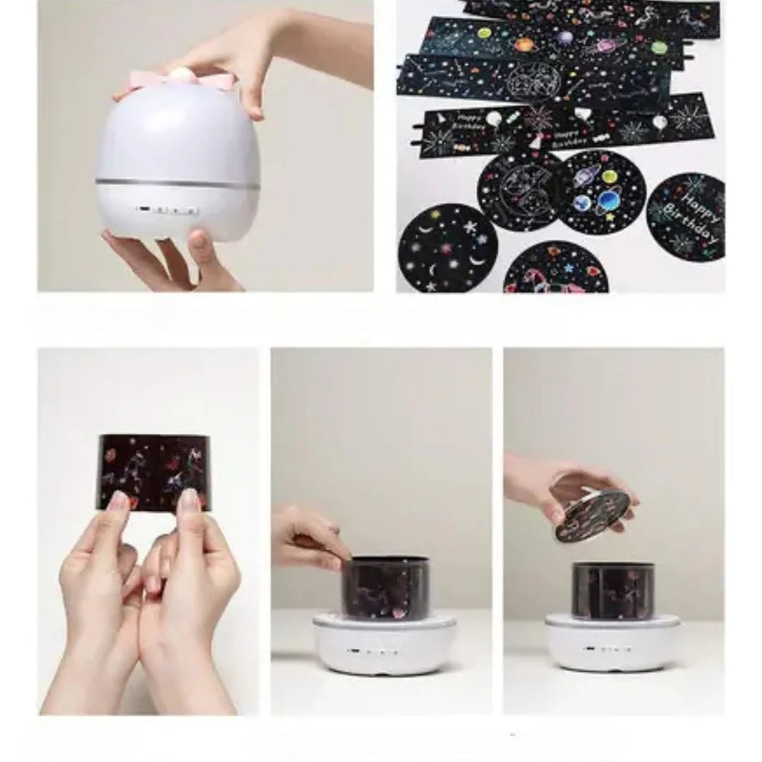 Žvaigždžių projektorius - Atsipalaiduokite prieš miegą