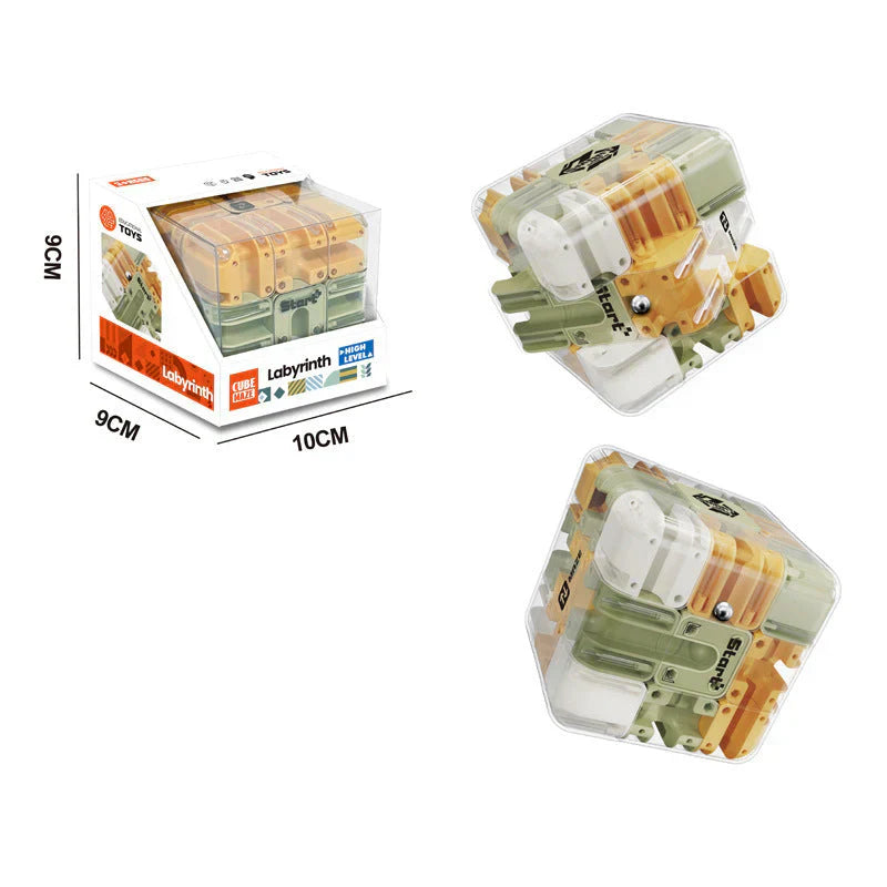 Loginis žaidimas „3D labirinto kubas“