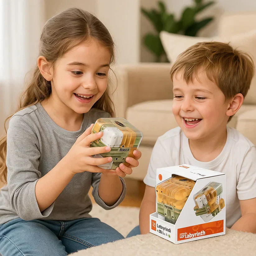 Loginis žaidimas „3D labirinto kubas“