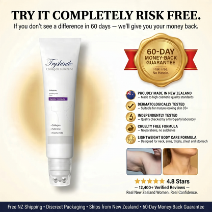 WARNING: Only 3 Units Left — The #1 Collagen Roller Cream for Sagging Skin on Neck, Arms, Thighs & Full Body | 4-Week Results